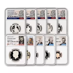 2025 US Mint 10 coin Proof Set - NGC 70 ( All 10 Coins ) - Picture 1 of 1