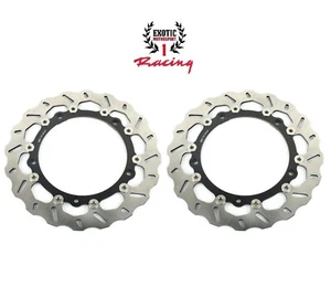 2 Front Brake Discs Rotors for BMW S1000RR 09-18 S1000R s1000XR 2014-2017 - Picture 1 of 4