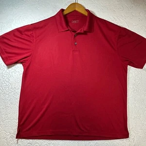 PGA Tour Mens Golf Polo Shirt size XL Red Short Sleeves - Bild 1 von 6