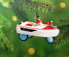 Hallmark miniature ornament 1968 Murray Jolly Roger Flagship 2000 boat
