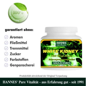 White Kidney Bean 120 Capsule Vegi - Migliore Qualità HANNES - Foto 1 di 1