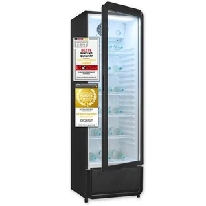 Exquisit Glastürkühlschrank 280L 5 verstellbare Ablagen GKS260-GT-430D schwarz - Bild 1 von 9