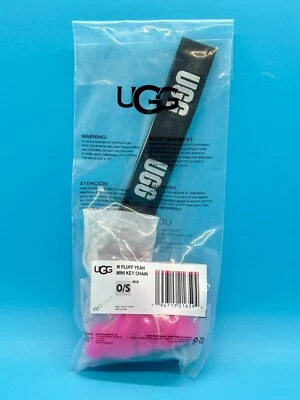 Mini llavero rosa deslizable Ugg Fluff Yeah - Nuevo con etiquetas Foto 1 de 4