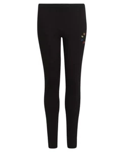 ADIDAS Girls Adicolor Tight Leggings Black Size Small S - Picture 1 of 3