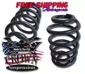 Crown Suspension 2015-2020 Tahoe Escalade 3" Lowering Rear Drop Coils Springs - Picture 1 of 7