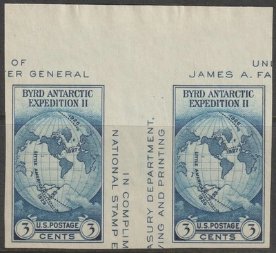 EDSROOM-21422 US 768a NGAI 1935 Vert Gutter Pairs - Image 1 of 2