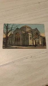 Judaica alte Postkarte Jüdische Synagoge Indianapolis IND - Bild 1 von 2