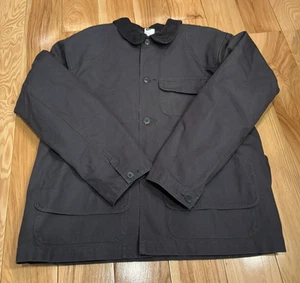 Nike Life Flannel-Lined Barn Coat Anthracite FZ0132 060 Men's MEDIUM NWT - Picture 1 of 5