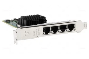 00YK613 LENOVO I350-T4 QUAD PORT 1GB RJ-45 PCI-E ADAPTER FOR THINKSYSTEM SR - Afbeelding 1 van 7