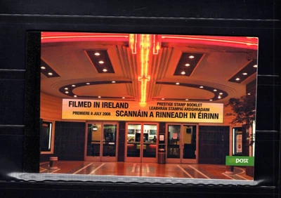 Ireland 1792a Movies Filmed in Ireland 2008 XF MNH Complete Booklet LG - Image 1 of 2