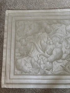 Williams Sonoma Set Of 4 Placemats 100% Linen Made in Italy Fruit Pattern NEW - Picture 1 of 9