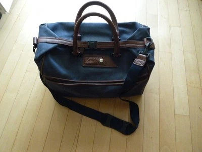 STRATIC REISETASCHE WEEKENDER UMHÄNGETASCHE BORDGEPÄCK HANDGEPÄCK blau - Bild 1 von 4