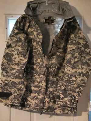 Chaqueta táctica exterior Tru-Spec H2O impermeable ACU Parka Foto 1 de 4