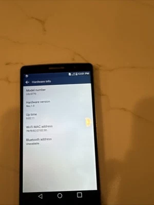 LG G Stylo - 8 GB - Silver Used, Working - Image 1 of 2