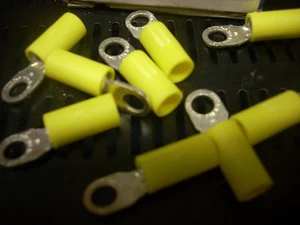 Thomas & Betts T&B Terminale ad anello 10RC-6, filo 12/10AWG, #6 perno, scatola da 50 - Foto 1 di 1