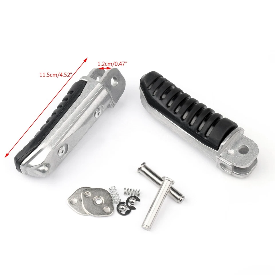 Pedals UKP GSX-R 750 1000 Footrest For Rear GSX GSXR600 Foot Suzuki Pegs #3 Foto 1 de 3