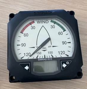 SIMRAD IS15 WIND Instrument Display Unit P/N 220921 f/ Wind Transducer Vane - Picture 1 of 1
