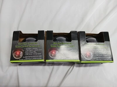 E - Circuit Lot Of 3 Fake Security Camera, 3.7 x 3.7 x 2.38 in. - Image 1 of 4