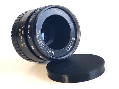 Vega-7E 2/20mm, USSR Openar Tevidon lens, M25 BlackMagic, C-mount. Vega 73 - Image 1 of 4