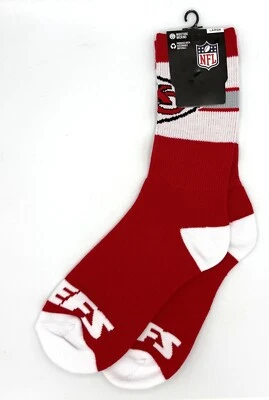 KANSAS CITYCHIEFS МУЖСКАЯ КОМАНДА ЦВЕТ ЭКИПАЖА НОСКИ БОЛЬШОЙ (8-13) БЕСПЛАТНАЯ ДОСТАВКА - Изображение 1 из 2