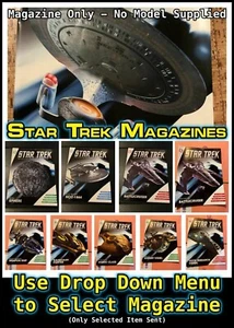 Solo revistas Eaglemoss Star Trek (no se suministran modelos) - revista seleccionada - usada - Imagen 1 de 186