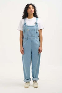 Easton Dungaree: ORGANIC DENIM - Light Wash Blue (Imperfect) - (Im)Perfect Yaks! - Picture 1 of 8