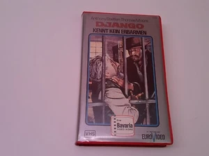 Django kennt kein Erbarmen 1966 VHS German PAL Video Großbox Anthony Steffen - Bild 1 von 5