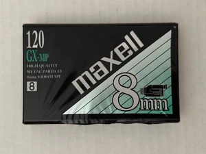 NOS - Fabrikversiegelt Maxell 8 mm Leeres Videoband (120 GX MP) Kostenloser Versand. - Bild 1 von 2