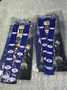 New York Giants 2005 New York POST Pin Schlüsselband NEU 2er SET - Bild 1 von 2