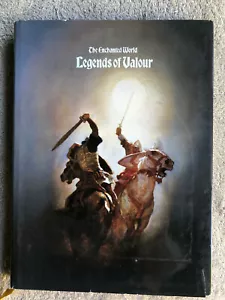 Legends of Valor Heroes Stories Enchanted World Hardcover Book - Picture 1 of 9