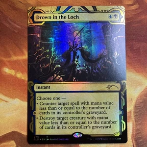 MTG Foil Showcase Drown in the Loch Secret Lair: Strixhaven Near-Mint Rare!! - Picture 1 of 2