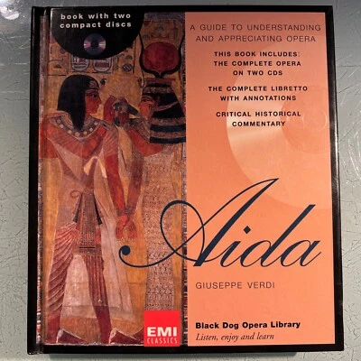 AIDA GIUSEPPE VERDE GUIDE TO UNDERSTANDING AND APPRECIATING OPERA 2CD+H.C. BOOK - Image 1 of 4