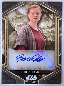 Topps 2023 Star Wars Obi-Wan Kenobi Bonnie Piesse as Beru Lars Autograph Card