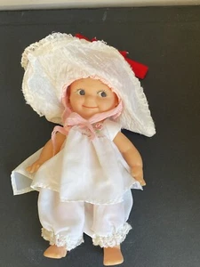 Cameo Kewpie Cupid Baby Doll. 8in Talk With Outfit/Hat. Very Desirable. - Picture 1 of 7