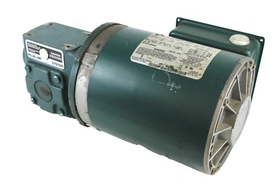Reliance Electric P56X1337H Motor 3/4HP 1725RPM w/Dodge Tigear MR96101L1 D FD - Image 1 of 4
