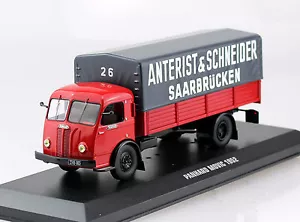 Panhard Movic plataforma Anterist & Schneider camión 1952 1:43 ixo modelo de coche TRU 014 - Imagen 1 de 3