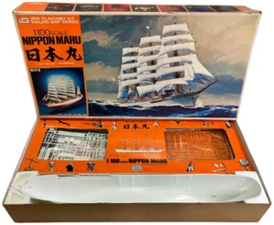 Imai 1/100 Nippon Maru Vintage Maquette Plastique Kit Navire Non Monté Voile - Photo 1 sur 24