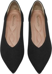 Semwiss Women's Ballet Flats Comfortable Casual Dressy Shoes,Work Flats Office S - Picture 1 of 18