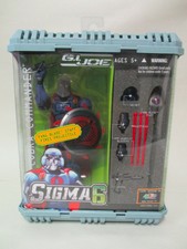 2006 HASBRO G.I JOE COBRA SIGMA 6 COMMANDER 8" ACTION FIGURE MISB NEW