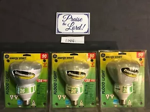 3 - GE R40 ENERGY SMART DIMMABLE 26W 1300 LUMENS 90W FLOODLIGHT #21718 - Picture 1 of 1