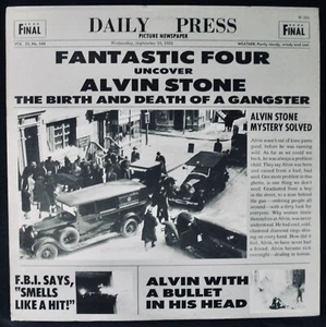 FANTASTIC FOUR~Alvin Stone~Gangster Funk+Soul Album~WESTBOUND #W-201~Near Mint - Picture 1 of 3