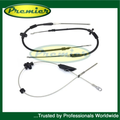 Juego Premier de 3 cables delanteros de freno de mano traseros para Volkswagen Transporter T4 199 Foto 1 de 4