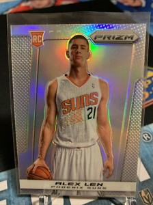 2013-14 Panini Prizm Alex Len Silver Prizm Rookie Card #262 Phoenix Suns