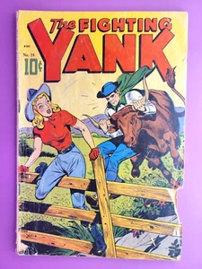 THE FIGHTING YANK #26 1948 CUBIERTA SCHOMBURG GRADO INFERIOR ENVÍO COMBINADO - Imagen 1 de 13
