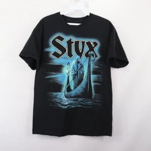 Vintage 90s Styx Music Band Cotton Black S-234XL Men Women Classic Shirt CS453 - Bild 1 von 4