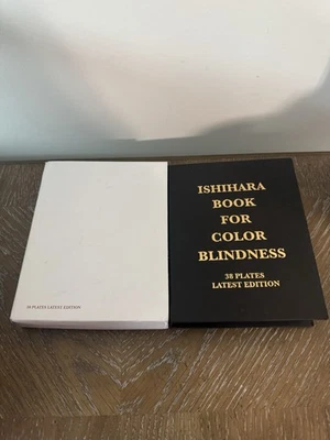 Libro de pruebas Ishihara para daltonismo - 38 placas - sin ocluyente Foto 1 de 4