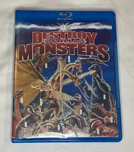 Destroy All Monsters Blu-ray 1968 Movie OOP Tokyo Shock Godzilla Mothra Rare - Picture 1 of 3