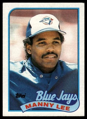 1989 Topps #371 Manny Lee - Image 1 of 2