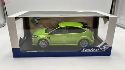 SOLIDO 1813101 - 1/18 FORD FOCUS RS MK2 ULTIMATE GREEN METALLIC 2009
