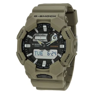 Casio G-Shock Alarm World Time Quartz Analog-Digital Black Dial Men's Watch - Picture 1 of 3